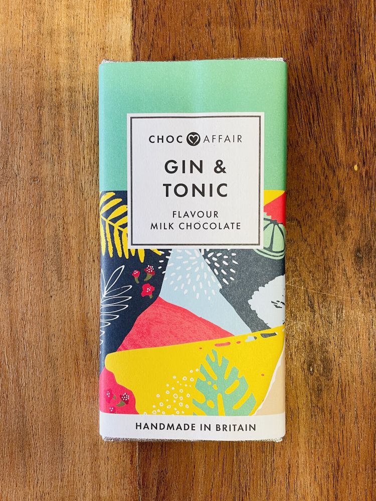 Choc Affair Gin and Tonic Milk Chocolate